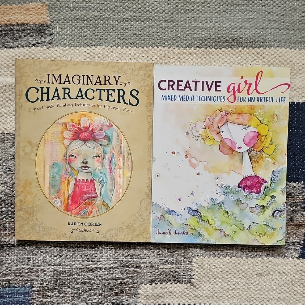 Creative Girl Crafty Arty Book Set - Great for Kids Project Ideas! out of print